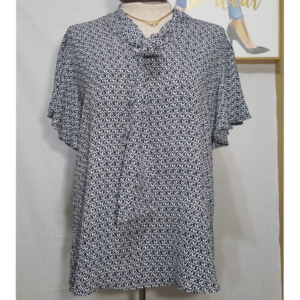 LOFT Anna Taylor blouse Sz M